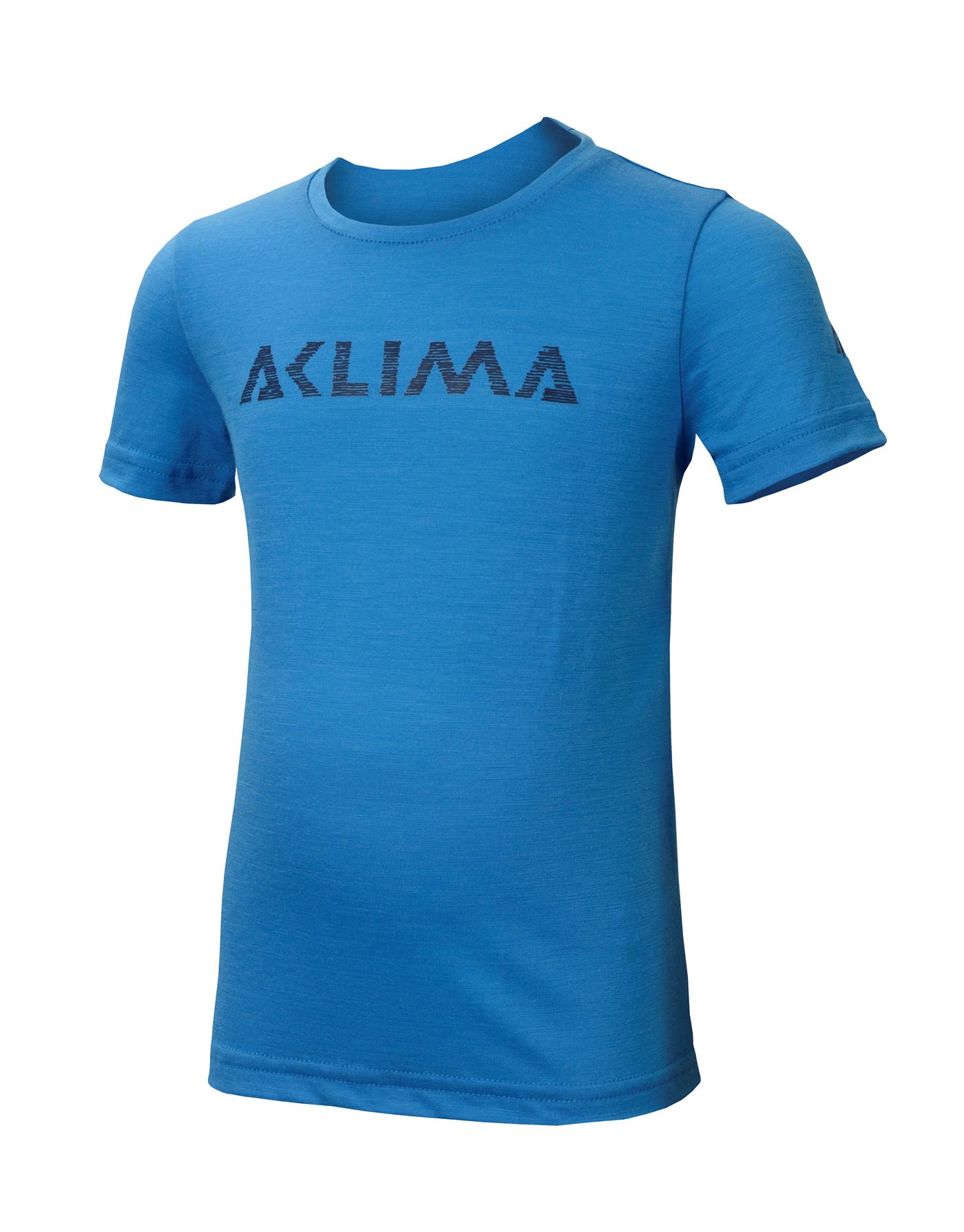 aclima lightwool t-shirt logo junior - blithe