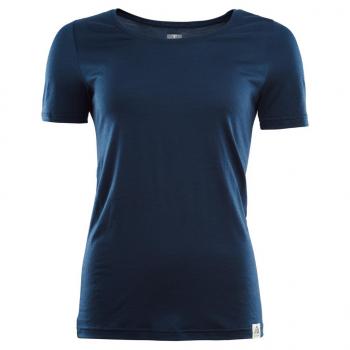 aclima lightwool t-shirt dame - insignia blue
