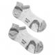 aclima ankle socks 2-pakk - grey/nature