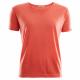 aclima lightwool t-shirt loose fit dame - burnt sienna