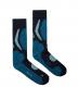 aclima x-country socks - navy blazer / blue sapphire/azure blue