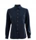 aclima leisurewool woven wool shirt dame - navy blazer