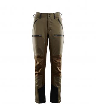 aclima woolshell pant dame - capers/dark earth