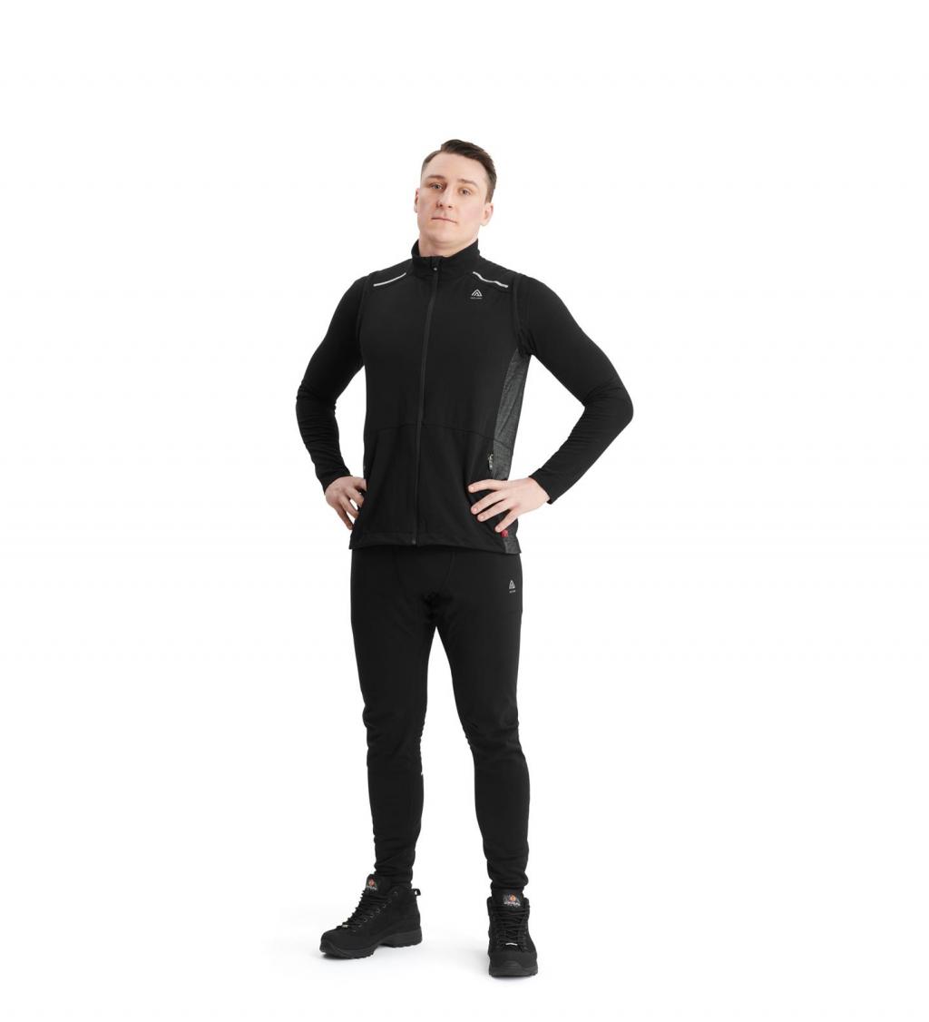 aclima flexwool sports vest herre - jet black